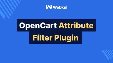 opencart attribute filter