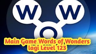 Lanjutan Main Game Words Of Wonders Level 123, Mulai Susah screenshot 4