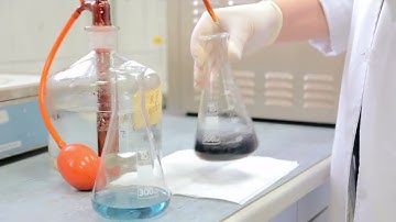 Laboratory Flask Stock Video