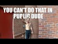 Police Detain Man Acting "Erratically" in Public | Bodycam Footage