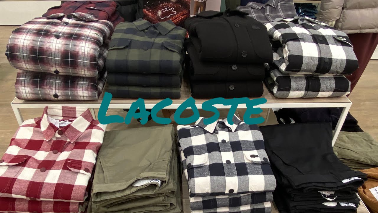 Lacoste new shoes collection // clothing collection for men and women