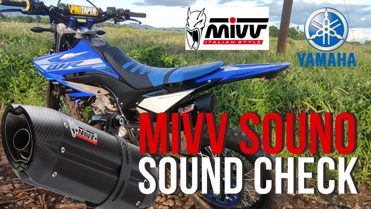 [Sound Check] MIVV Souno Muffler on Yamaha WR155