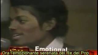 (ITA sub) Michael Jackson canta per mamma Katherine