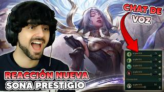 LLEGA EL CHAT de VOZ al LOL🎤y NUEVAS SKINS de PASE!🎵| REACCIÓN AL CHAT DE VOZ Y SKINS PASE ACTO 2