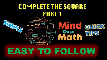 How do I Complete the Square? Part 1