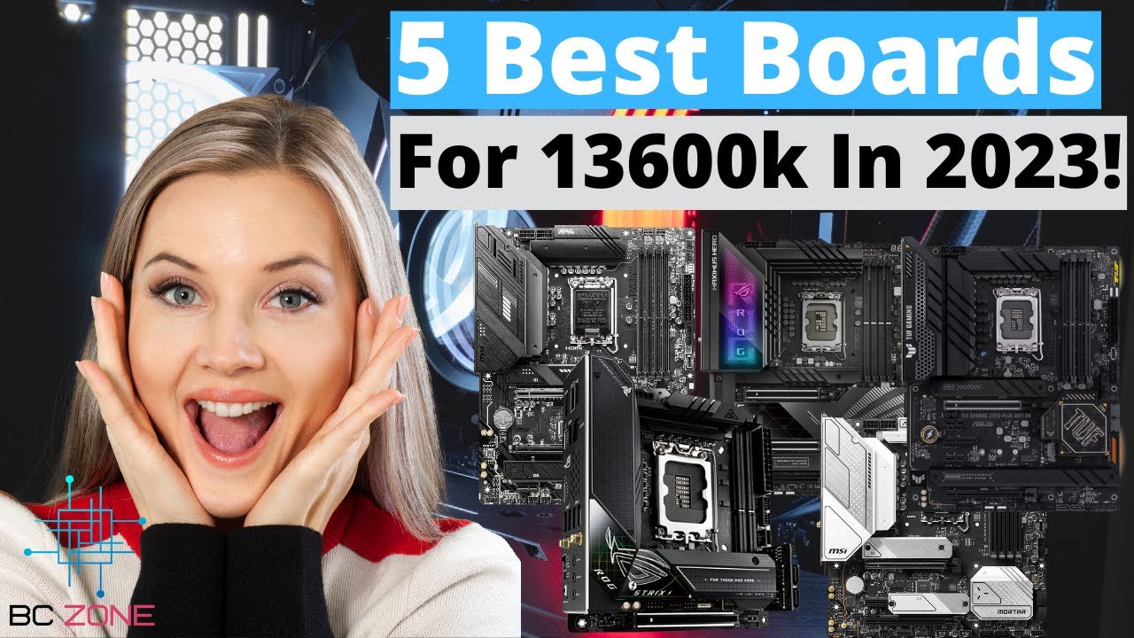 THE BEST MOTHERBOARDS FOR I5 13600K! (TOP 5) 