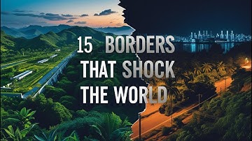 15 Borders With Mind Blowing Differences on Each Side
