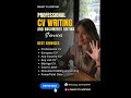 ATS-Friendly Professional CV Writing Service