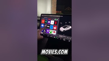 Watch movies while driving in a Tesla