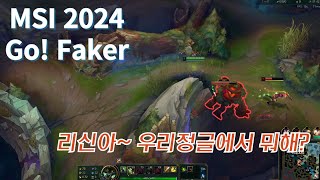 [Go! Faker] 카정온 리신 잡아라~~~