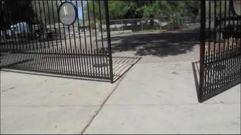 Gate Lock for Swing Gate Door / Automatic Electric Gate Lock Installation