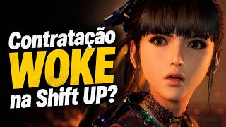 CONTRATAÇÃO WOKE NA SHIFT UP O COMEÇO DO FIM #nikke #stellarblade