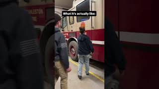 Expectations VS reality #firefighters #firetraining #charlestonproud #contentcreator #firedepartment