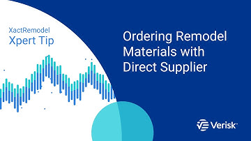 XactRemodel Xpert Tip: Ordering Remodel Materials with Direct Supplier