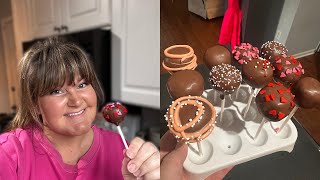 Valentines Week! GRWM For School Drop Off | Cake Pops For The Class Party | How Do We Celebrate?