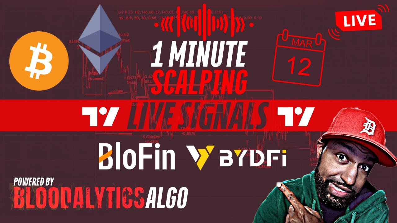 FREE Live Crypto Signals | 1m Chart BTC ETH Scalp Trading Analysis ...