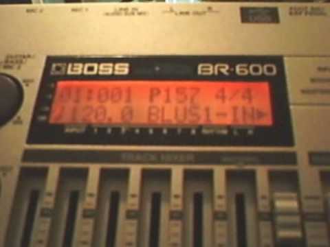 Boss BR-600 Digital Recorder - Drum Machine - YouTube
