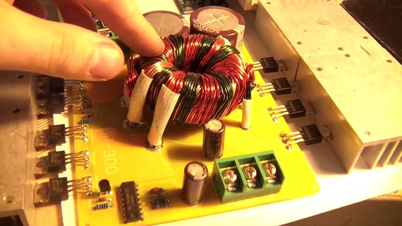  DIY  4CH Car  audio  amplifier  500W SMPS LM3886 YouTube