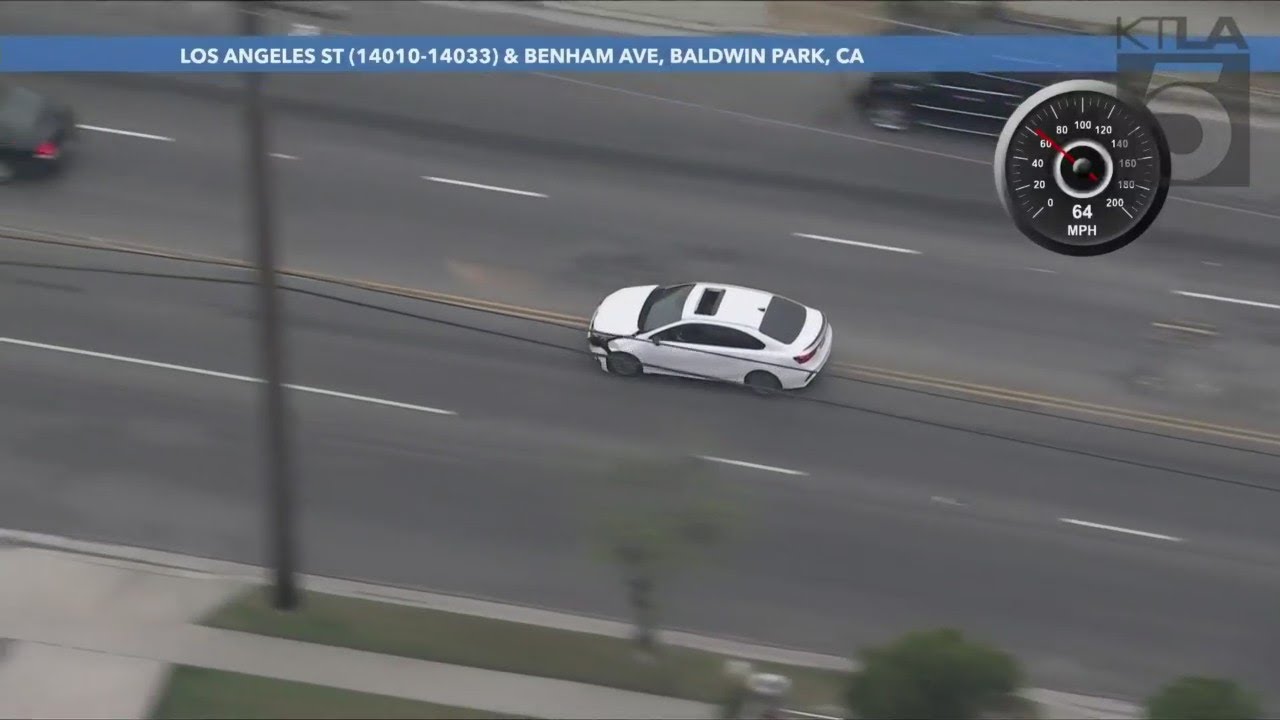 Man arrested after high-speed pursuit in L.A. County | Los Angeles Car ...