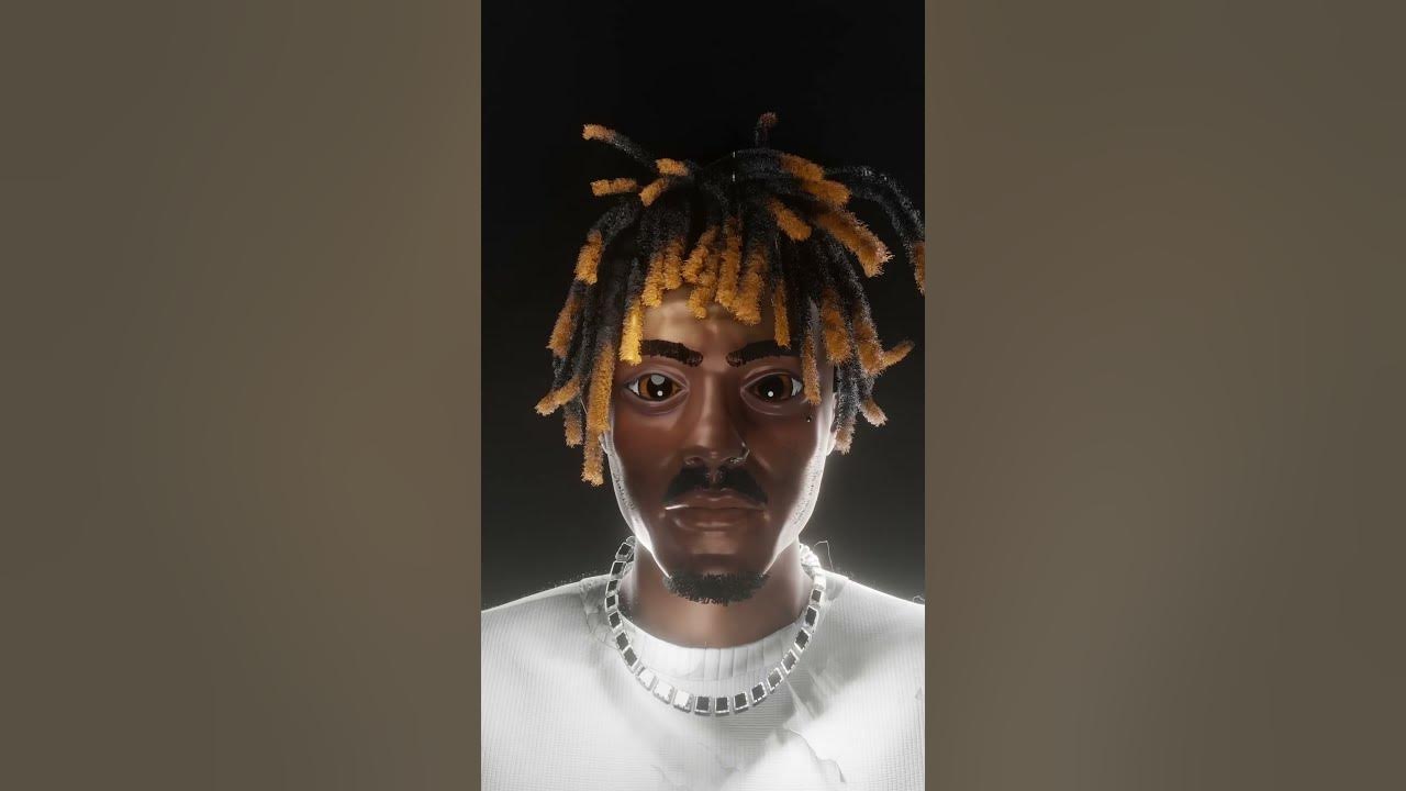 JUICE WRLD 3D MODELED CHARACTER BLENDER 3d art juicewrld 