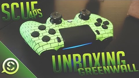 NEW! OpTic Greenwall Scuf Controller 4PS Unboxing! @ScufGaming @OpTicGaming