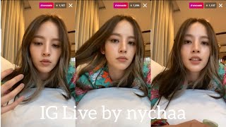 [16.06.21] ณิชา ณัฏฐณิชา ดังวัธนาวณิชย์ ไลฟ์พูดคุย 🔴 IG Live by nychaa