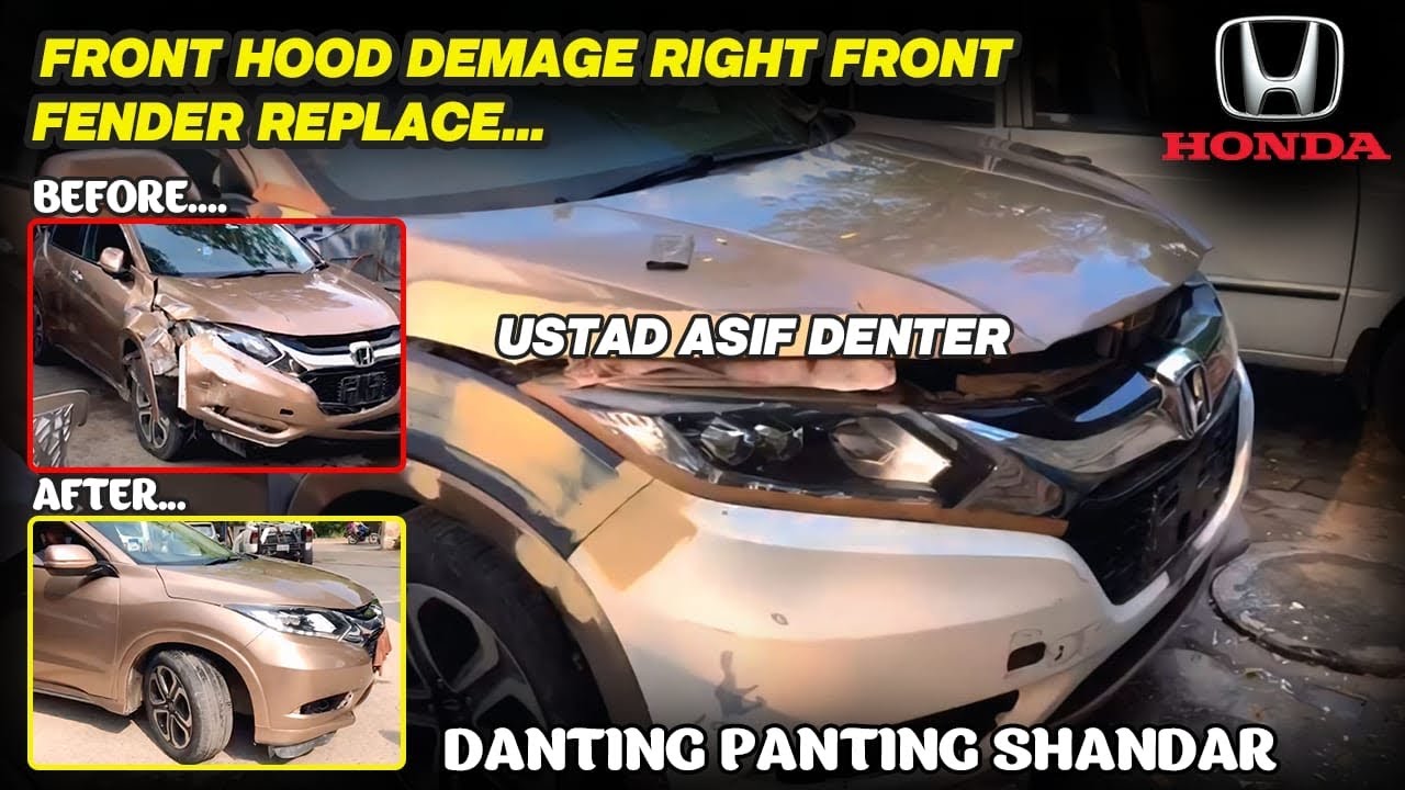 Contact 03030043864 Honda Vizel front damig danting panting shandar # ...