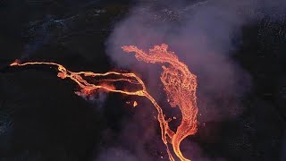 Vulkanausbruch Auf Island Immer Mehr Gas Tritt Aus