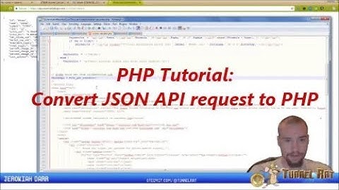 How To Convert JSON API Request PHP