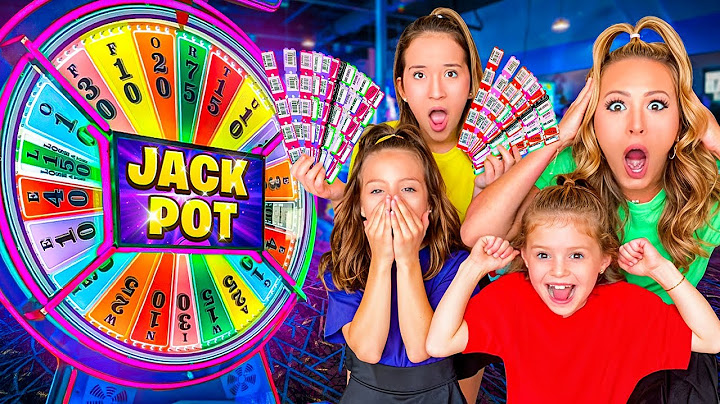 WE PLAYED EVERY ARCADE GAME UNTIL WE HIT THE JACKPOT 😱🏆 @agset211 @HallieOnStage114 #arcade #fun