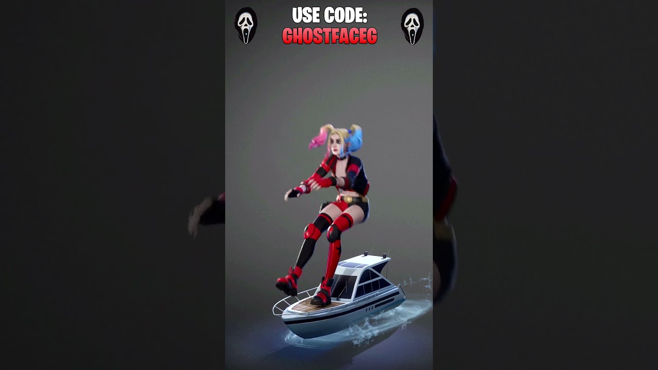 Harley Quinn - Diamond Drop - Fortnite Emote 