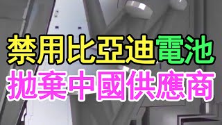 拋棄中國供應商，禁用比亞迪電池，踢開寧德時代，中國新能源行業最大危機，被國際資本拒之門外。