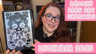 Baddies Book Box: December 2025 🎄 Baddies Book Box Unboxing
