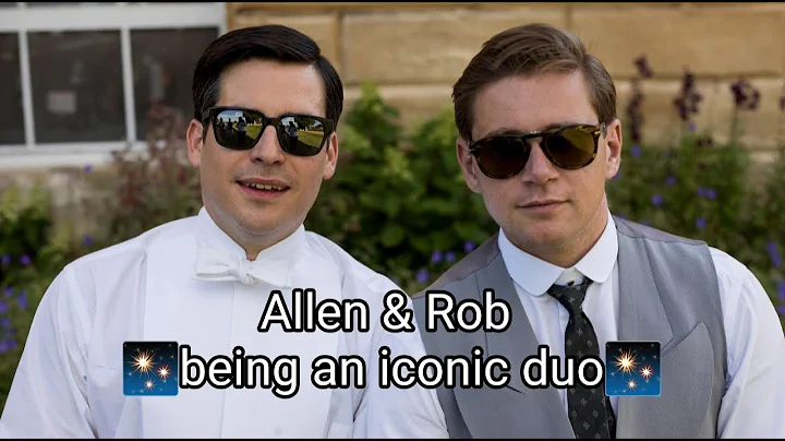 Allen Leech and Rob James Collier having the best ...