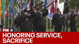 Wood National Cemetery's Memorial Day ceremony | FOX6 News Milwaukee