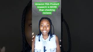 Many Amazon UK FBA beginners focus only on reviews when researching products.