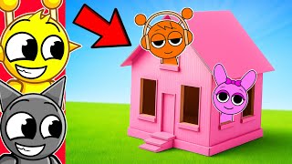 We Built a SPRUNKI HOUSE!