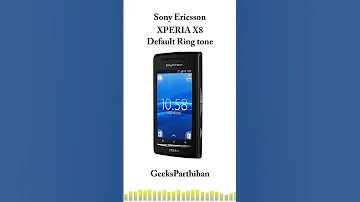 Sony Ericsson Phone Default Ringtone Evolution Sony Ericsson X8 Geeks Parthiban 