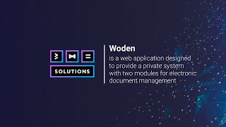 Woden - blockchain-based electronic document management system with a non-anonymous voting module