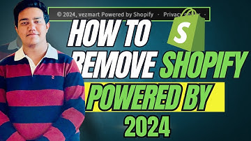 How to Remove "Powered by Shopify" – Quick & Easy Tutorial (2024) | AHSAN JAVED YT