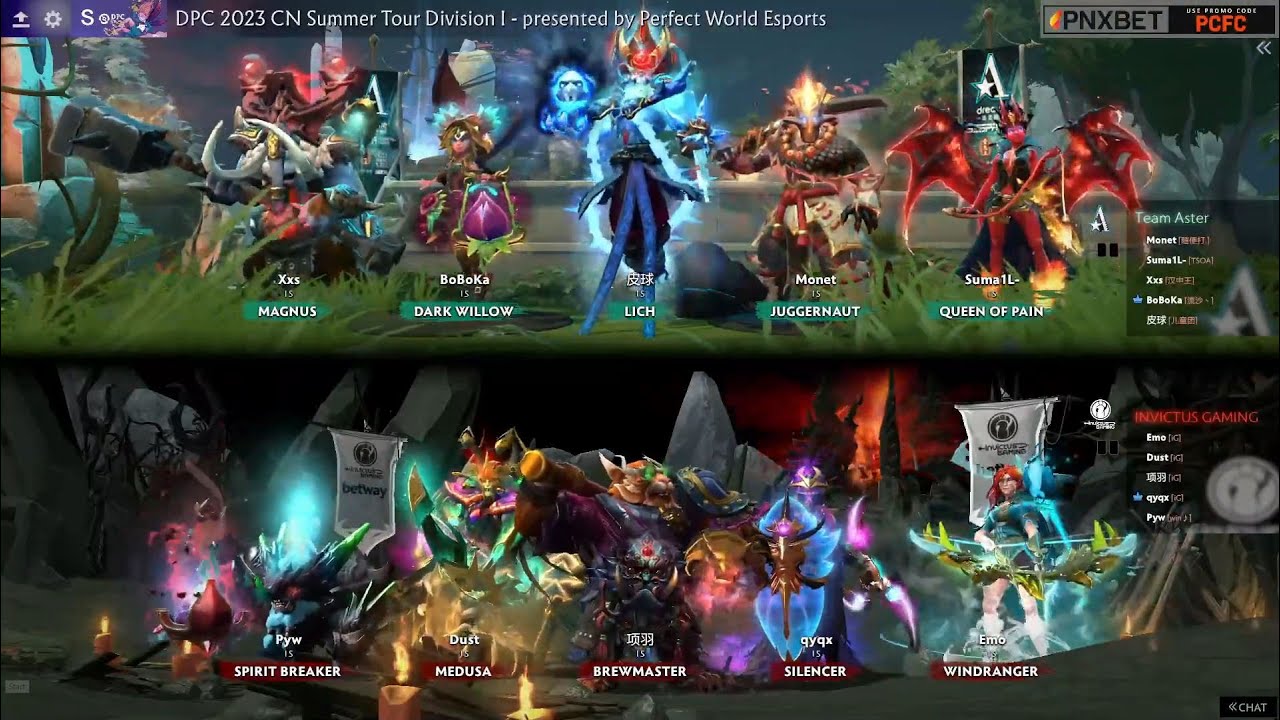 DPC CN 2023 Tour 3 | Division I | Team Aster vs Invictus Gaming - Game 1