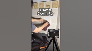 Tự thay ổ cắm điện tại nhà, mọi người lưu ý về an toàn khi thực hiện nhé. #vantuan #vtunstudio