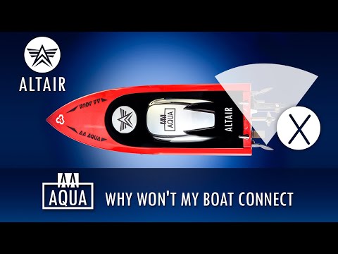 altair rc boat