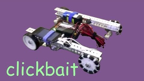 FTC 8534 Robot Driving Prototype Test