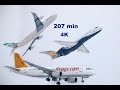 207 MIN - Planespotting in Munich Airport MUC 2018 - 3:27 HOURS 4K