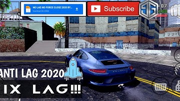 NEW ANTI LAG!! FIX LAG AND FORCE CLOSE IN GTASA MODS NOW!! ||2020