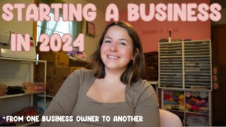 Starting A Business From Scratch | How to start a business in 2024