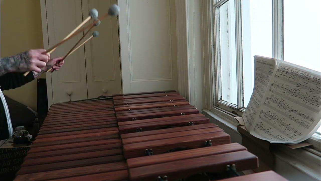 Some marimba practice at home YouTube