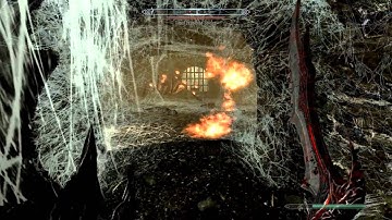 Skyrim: Dawnguard DLC Walkthrough Part 12 - Moondial And Swimming Skeleton