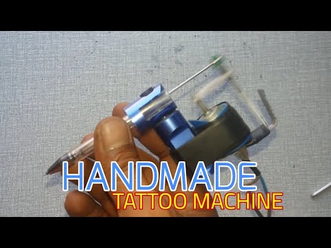 Diy tattoo machine with DC MOTOR